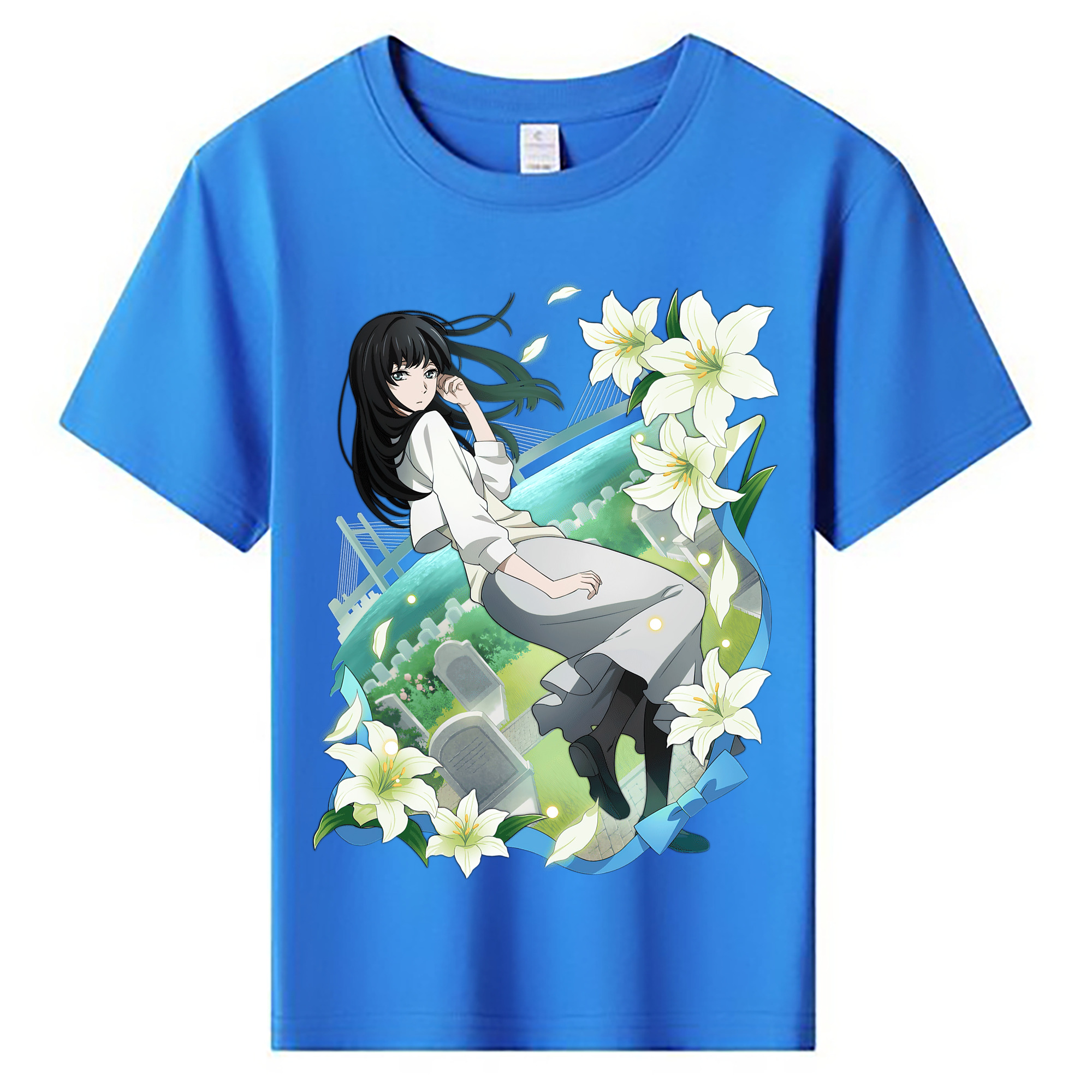 （画像用） 文豪ストレイドッグス Bungo Stray Dogs 綿100％キッズTシャツ（フロントプリント）